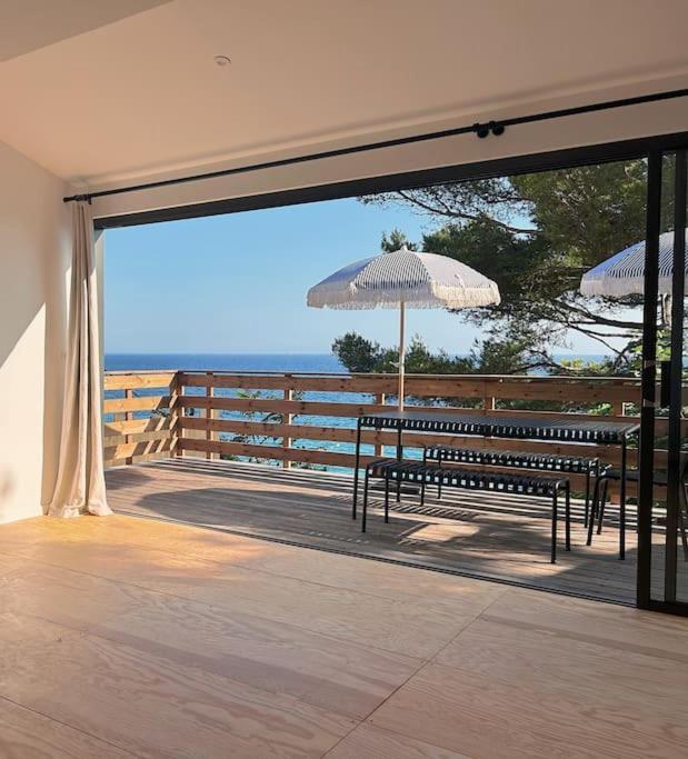Cabanon Moderne, Les Pieds Dans L'Eau, 2 Chambres Le Pradet Exterior photo